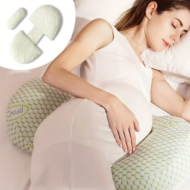 Pregnancy pillow supports belly and back – adjustable, washable | maternity