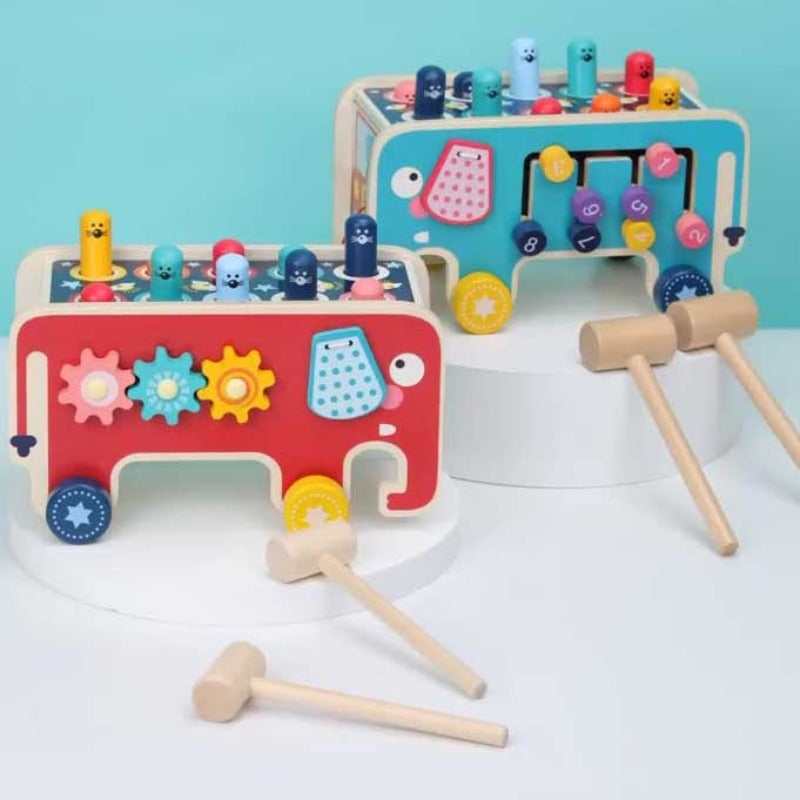 Wooden musical toy stimulates rhythm – educational, motor skills, durable | toddlers