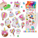 Diamond art sticker set with sparkling gemstones – boosts creativity and focus | kids activity kit