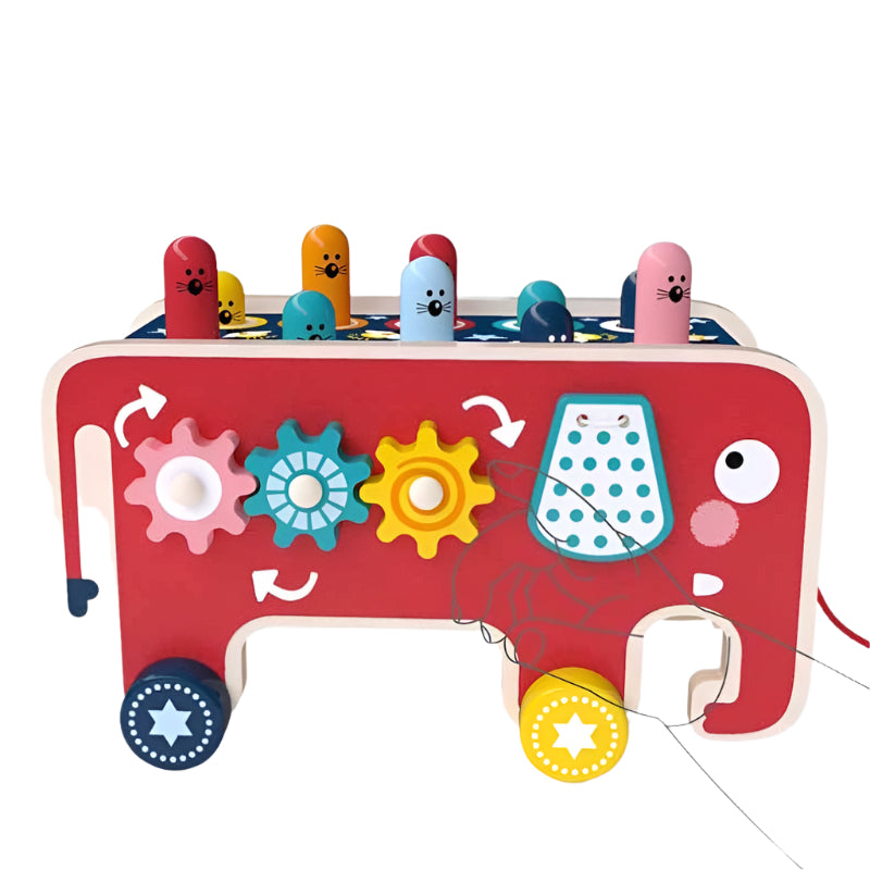 Wooden musical toy stimulates rhythm – educational, motor skills, durable | toddlers