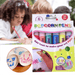 3D drawing pens create puffy raised artwork – 6 colours, works on paper & glass | kids craft