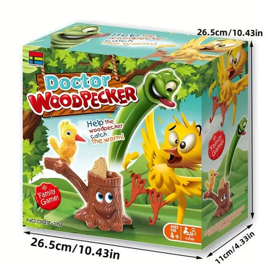 Worm hunt family game with fast dexterity play – colourful design, 2–4 players | kids game