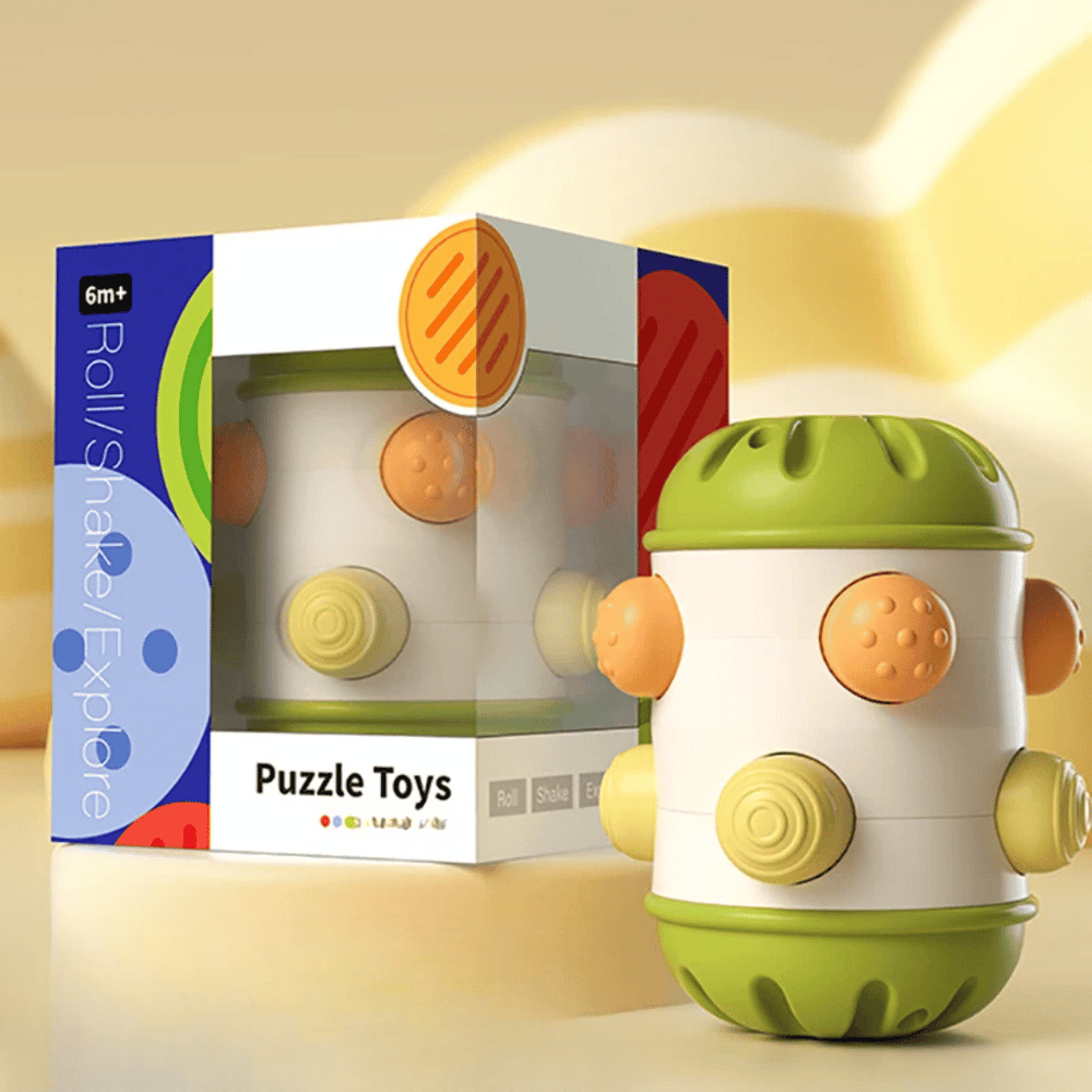 Baby roller toy promotes crawling and movement – boosts motor skills | sensory play