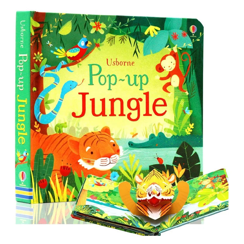 Pop-up book with 3D scenes and flaps – interactive, sturdy design | ages 3+