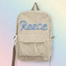 Personalised kids' backpack with name – adjustable straps, compact design | nursery bag
