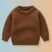 Knitted jumper for warmth and comfort – soft, easy to put on | baby & toddler