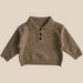 Long-sleeve polo shirt with classic collar – soft, warm, durable | boys & girls