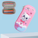 3D pencil case with space design – spacious storage, durable, lightweight | for school