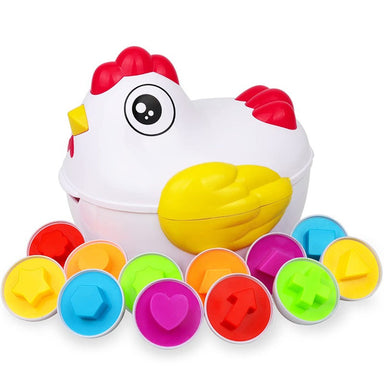 Educational egg puzzle – colours, shapes & motor skills | kids toy