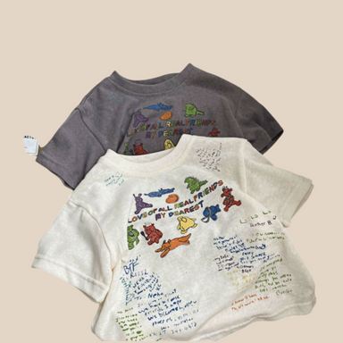 T-shirt with fun print – soft cotton, relaxed fit | unisex