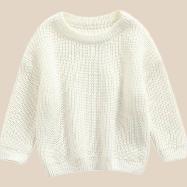 Knitted jumper with soft, breathable fabric – warm, versatile, many colours | Kids