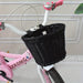 Kids' bike basket with handwoven look – lightweight, weatherproof | Bicycle basket