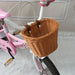 Kids' bike basket with handwoven look – lightweight, weatherproof | Bicycle basket