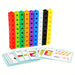 Wooden learning blocks set – counting, shapes & building | toddlers