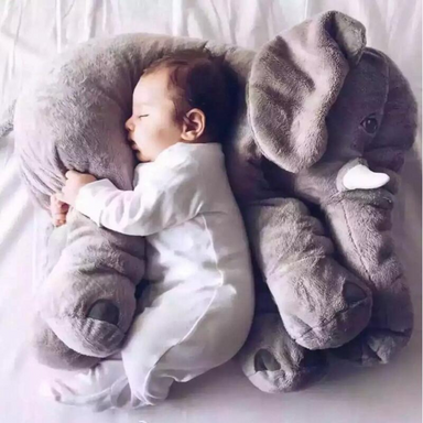 Soft plush elephant cuddly toy – comfort toy, sleep cushion, playmate | Baby