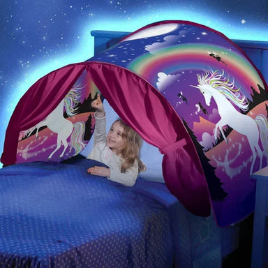 Bed tent creates a cosy sleep and play space – breathable, easy to assemble | kids 3+