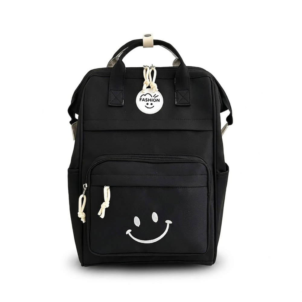 School backpack with ergonomic back support – adjustable straps, multiple pockets | for school kids