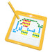 Magnetic drawing board – large surface, stylus and pattern cards | kids
