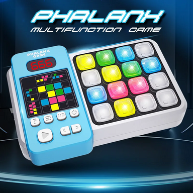 Electronic rhythm console with LED buttons – multiple modes, boosts focus | reaction game