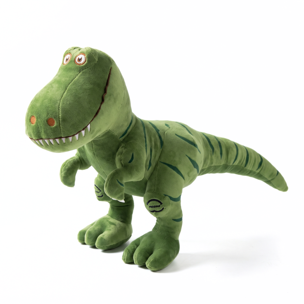 T-rex plush soft toy – well filled, squeezable, for play and sleep | dino cuddly toy