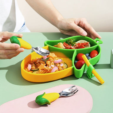 Baby suction plate keeps food in place – non-slip, dishwasher safe | for toddlers