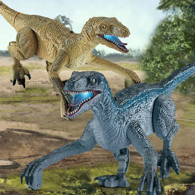 RC Velociraptor dinosaur with realistic movement – sound, remote control | kids