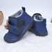 Kids' snow boots with waterproof plush lining – anti-slip sole, easy on/off | winter wellies