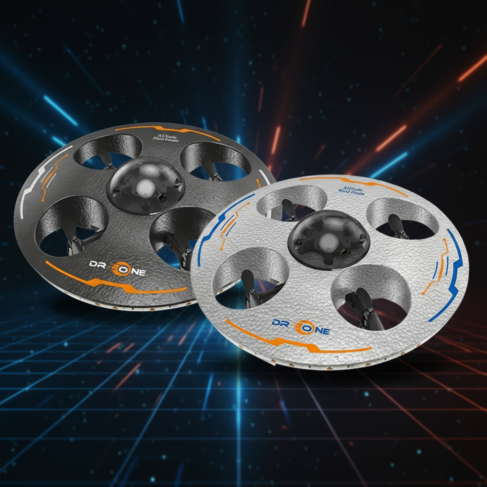 Floating UFO drone with LED light show – USB rechargeable, remote control | kids toy