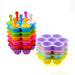 Silicone ice lolly maker – 7 shapes, dishwasher safe | kids