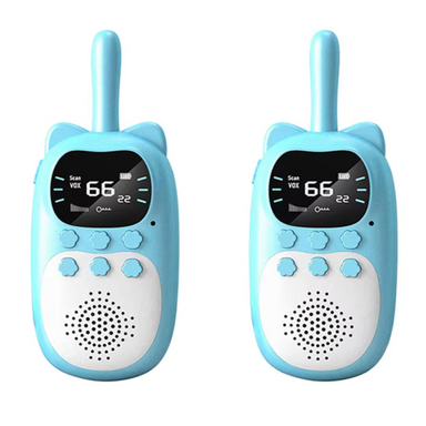 Rechargeable walkie talkies for kids – 3 km range, easy to use | two-way radios