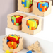 Wooden 3D puzzle for kids – durable, educational, compact | brain teaser
