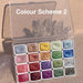 Watercolour paint set with vivid colours – blends easily, 20 shades | beginners to artists