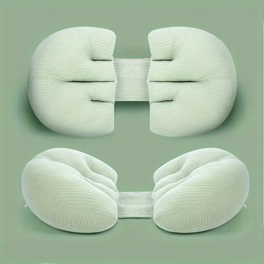 Pregnancy pillow with ergonomic support – adjustable width, extra cushion | maternity