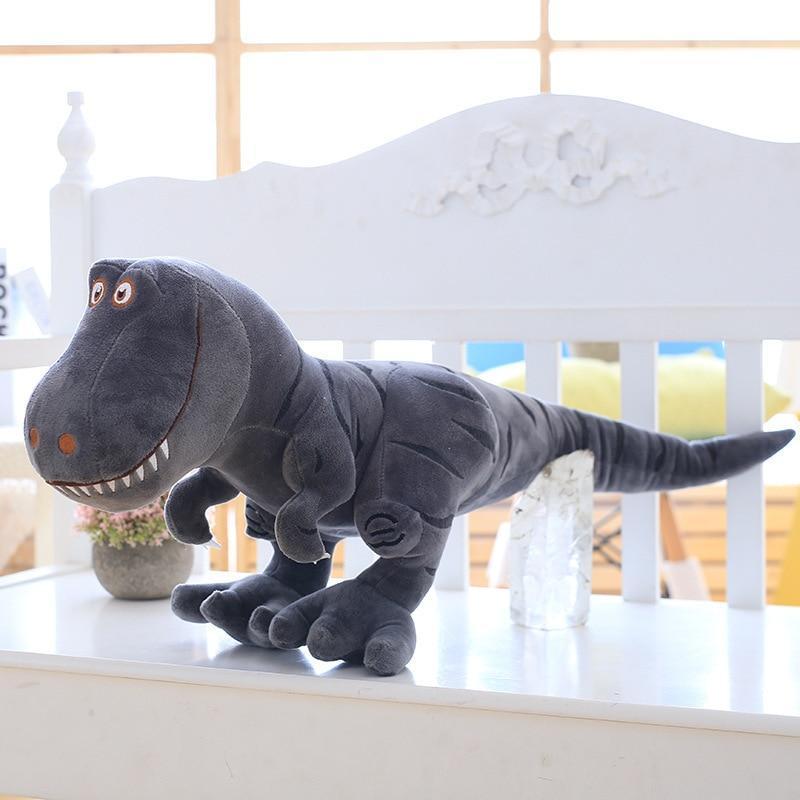 Dinosaur plush with soft filling – sturdy, two colours | cuddly toy for kids