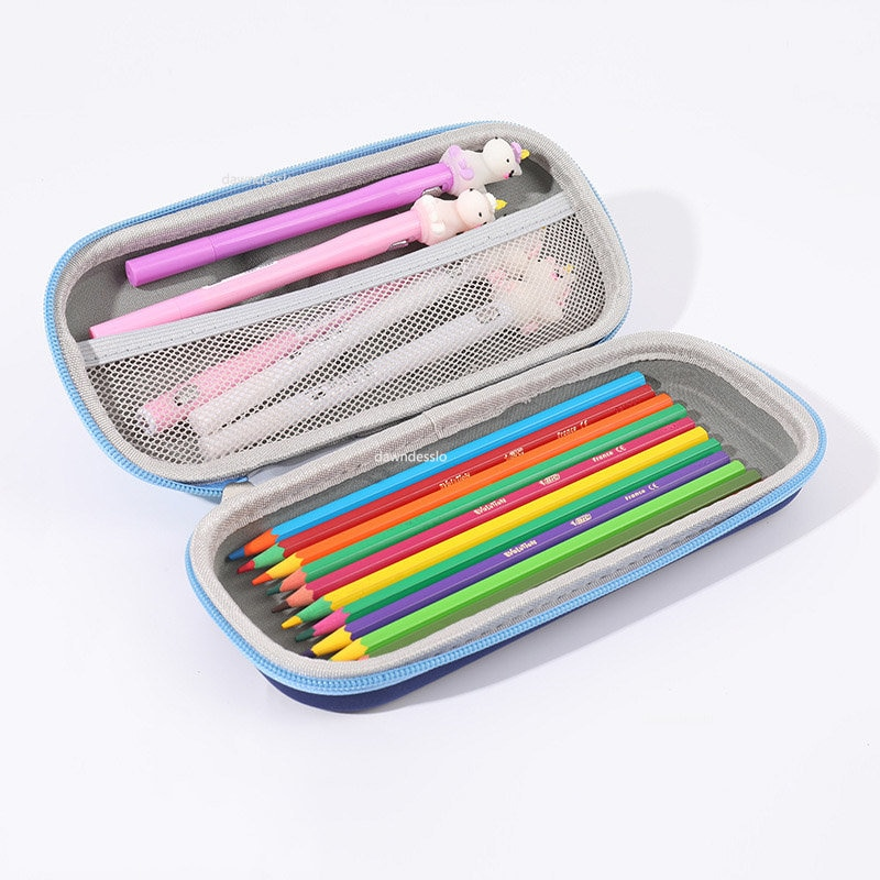 3D pencil case with space design – spacious storage, durable, lightweight | for school