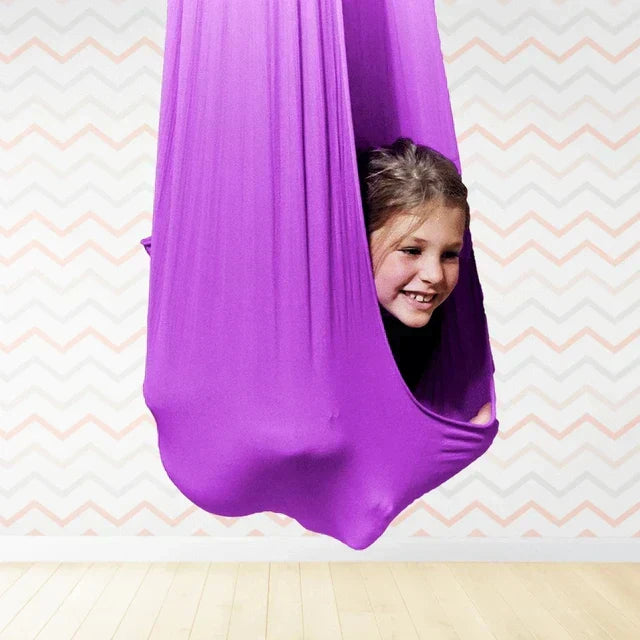 Sensory swing for children – calming indoor hanging swing | for play and relaxation