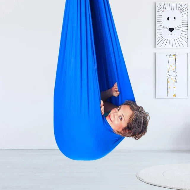 Sensory swing for children – calming indoor hanging swing | for play and relaxation