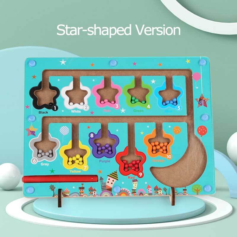 Magnetic counting puzzle toy – colour recognition & motor skills | for kids 1-6