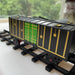 Classic steam train toy set – locomotive, five wagons and rails | ages 3+