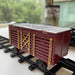 Classic steam train toy set – locomotive, five wagons and rails | ages 3+