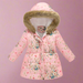 Kids winter jacket with thick lining – stylish prints, durable zip | ages 4-10