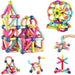Magnetic building blocks – STEM learning, bright colours | kids construction toy