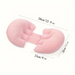 Pregnancy pillow with ergonomic support – adjustable width, extra cushion | maternity