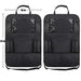 Car seat organiser with tablet holder – storage pockets, water-resistant | for kids