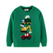 Boys' sweatshirt with construction vehicles – soft, warm, durable | kids' jumper