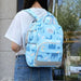 Changing bag backpack with insulated pockets – spacious, water-repellent | for parents