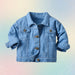 Lightweight denim jacket for kids – breathable, comfortable fit | 6 months-7 years