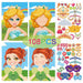 Dress-up stickers for creative outfits – reusable, mix-and-match designs | kids craft toy