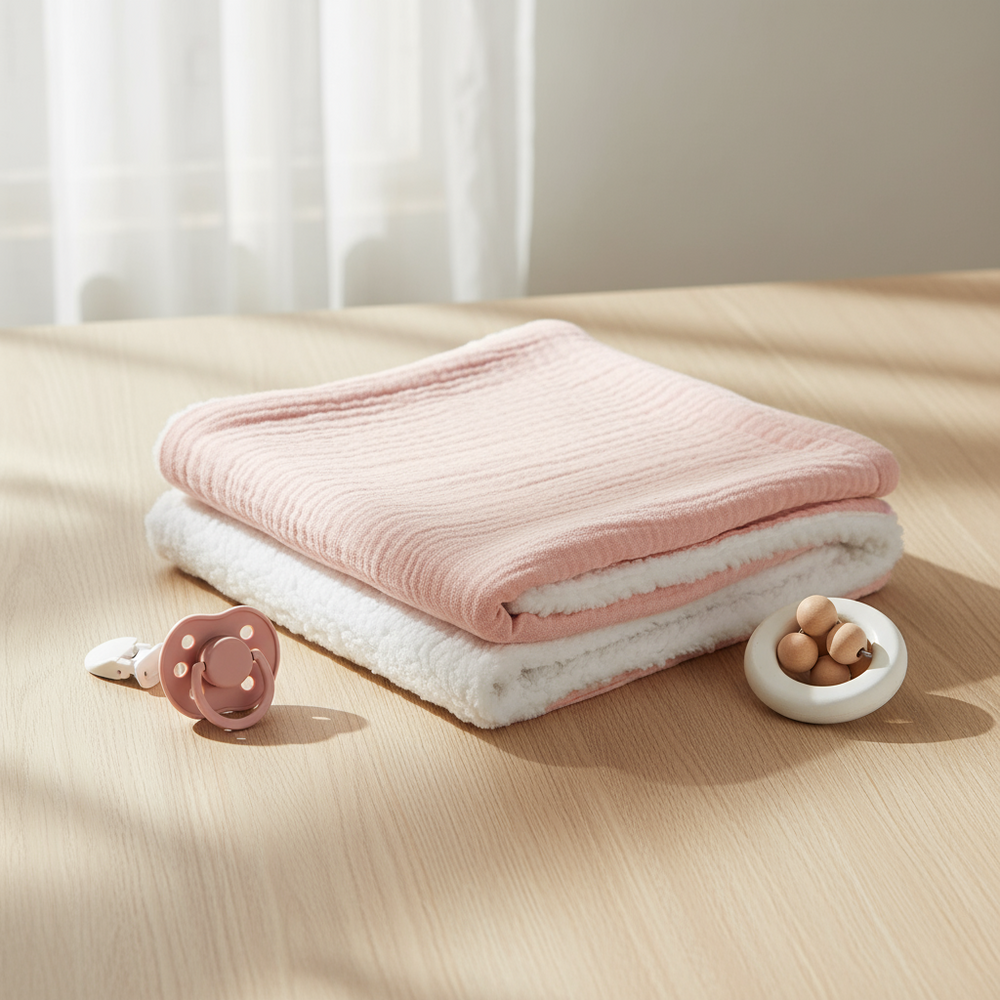 4-in-1 swaddle blanket with breathable fabric – soft, versatile | for newborns
