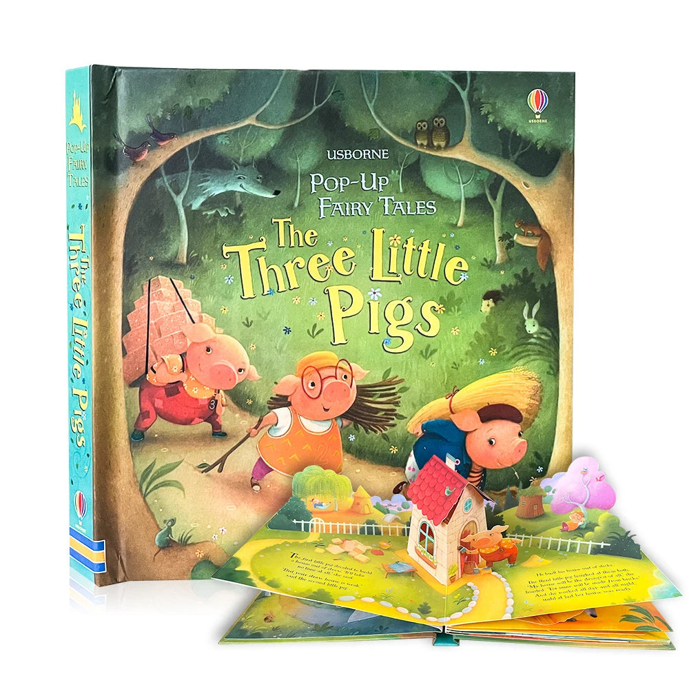 Pop-up book with 3D scenes and flaps – interactive, sturdy design | ages 3+